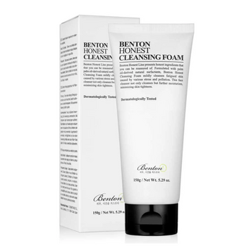 Очищающая пенка для ровного цвета кожи и сияния BENTON Honest Cleansing Foam 150 мл 5478 фото