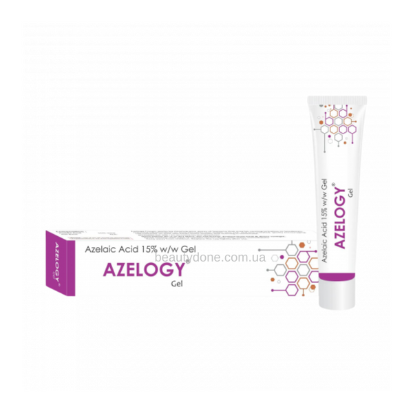 Гель з азелаїновою кислотою 15% AZELOGY Azelaic Acid w/w gel 15% 30gr 6370 фото