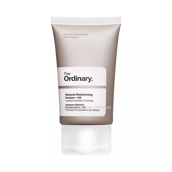 Увлажняющий крем с гиалуроновой кислотой THE ORDINARY Natural Moisturizing Factors + HA 30 ml 4154 фото