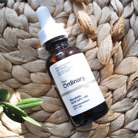 Легкий пілінг з мигдальною кислотою THE ORDINARY Mandelic Acid 10% + HA 30 ml 4180 фото