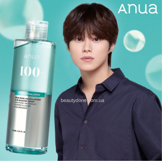 Зволожуючий тонер-бустер з PDRN Anua PDRN 100 Hyaluronic Acid Booster Toner 250 ml 3683 фото