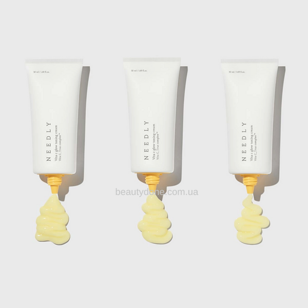 Зволожувальний крем з вітаміном С для сяяння шкіри NEEDLY Vita C Glow Toning Cream 50 ml 1709 фото