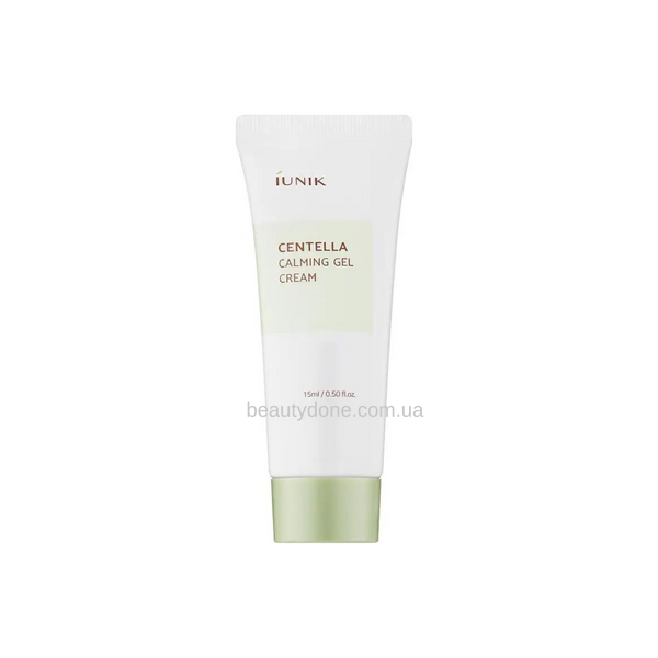 Успокаивающий крем-гель для лица с центеллой IUNIK Centella Calming Gel Cream 15 ml 3251 фото