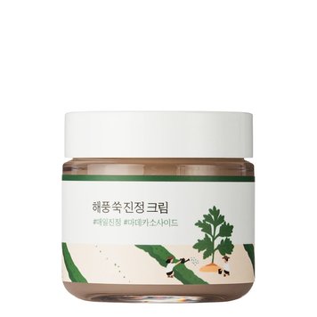 Заспокійливий крем з морським полином ROUND LAB MUGWORT Calming Cream 80 ml 9499 фото