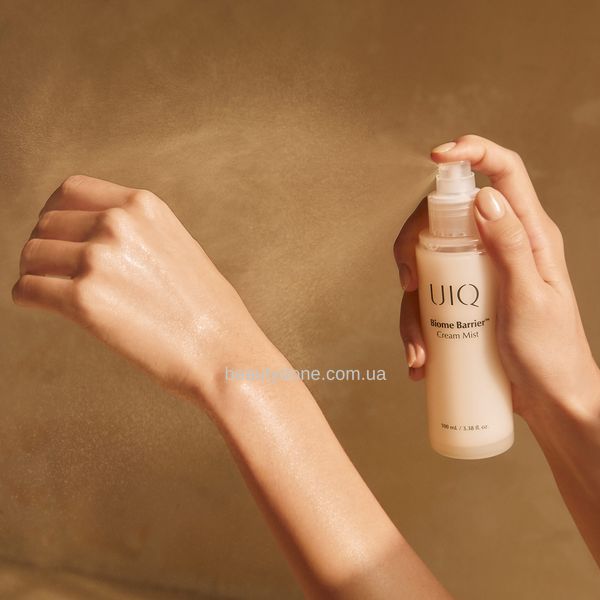 Кремовий спрей з біфідобактеріями що відновлює бар'єр UIQ Biome Barrier Cream Mist 100 ml 5852 фото