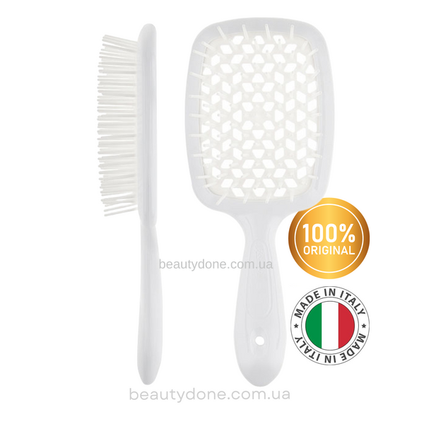 Расческа для волос Janeke Superbrush The Original SMALL White (меньший размер 17см) 5323 фото