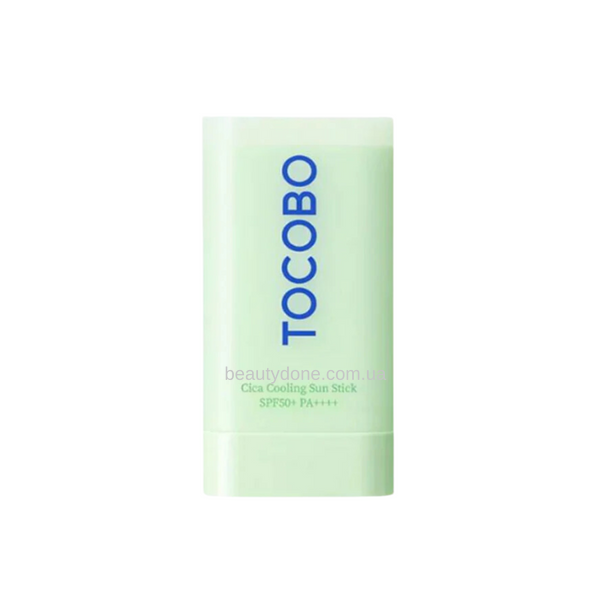 Солнцезащитный сток с охлаждающим эффектом Tocobo Cica Cooling Sun Stick SPF50+ PA++++ 18g 6744 фото