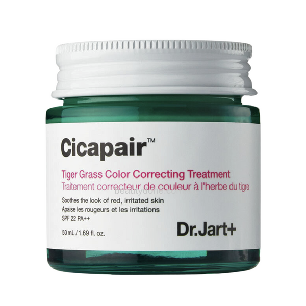 Коригувальний доглядовий крем для обличчя Dr. Jart+ Cicapair Tiger Grass Color Correcting Treatment SPF22 PA++  50 ml 6946 фото