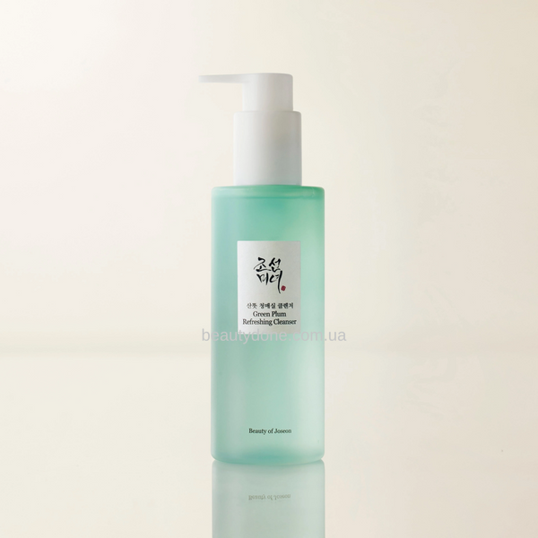 Освіжаючий гель для вмивання з зеленою сливою та бобами мунг Beauty of Joseon Green Plum Refreshing Cleanser, 200 мл  2118 фото