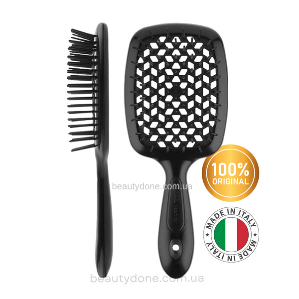 Расческа для волос Janeke Superbrush SMALL The Original Black (меньший размер 17см) 3511 фото