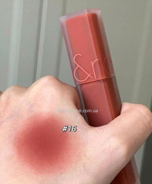 Матовий тінт для губ ROM&ND Blur Fudge Tint Burnt Orange #16 (лімітований відтінок) 3411 фото