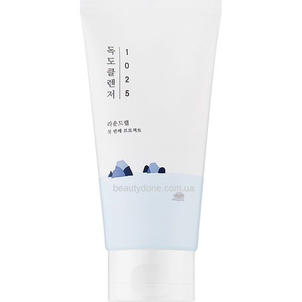 Мягкая пенка для очищения кожи с морской водой ROUND LAB 1025 DOKDO CLEANSER 150 ml 6785 фото