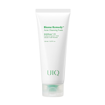 Пінка для очищення проблемної шкіри з ВНА 0.5% UIQ Biome Remedy Acne Cleansing Foam 150 ml 7538 фото