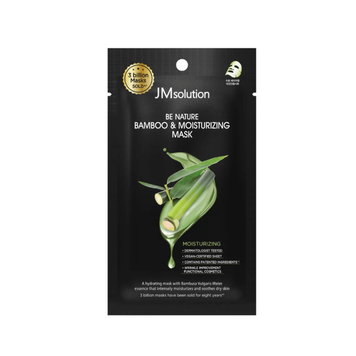Зволожувальна тканинна маска JMsolution Be Nature Bamboo & Moisturizing Mask, 1 шт 9023 фото