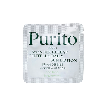 Солнцезащитный лосьон для чувствительной кожи Purito SEOUL Wonder Releaf Centella Daily Sun Lotion(пробник) 1985 фото