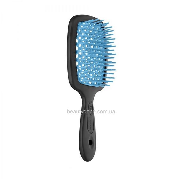 Розчіска для волосся Janeke Superbrush The Original Black & Blue (стандарний розмір 20см) 5778 фото