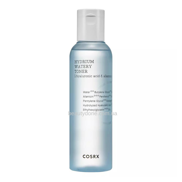 Інтенсивно зволожуючий гіалуроновий тонер COSRX Hydrium Watery Toner 150 ml 1625 фото