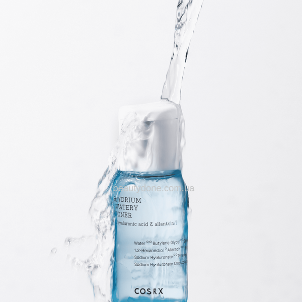 Интенсивно увлажняющий тонер гиалуроновый COSRX Hydrium Watery Toner 150 ml 1625 фото