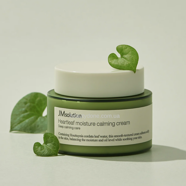 Заспокоючий зволожуючий крем JMsolution Heartleaf Moisture Calming Cream, 60 мл 3228 фото