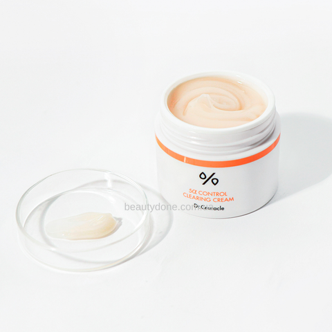 Себорегулюючий крем 5-альфа контроль Dr.Ceuracle 5α Control Clearing Cream 50 г 5352 фото