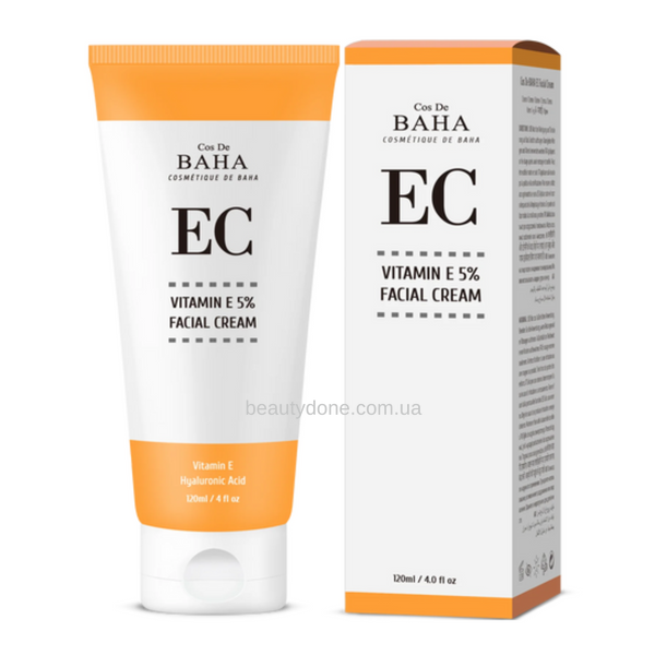 Антиоксидантный крем-гель с витамином Е COS DE BAHA Vitamin E Gel Cream (EC) 120мл 4356 фото