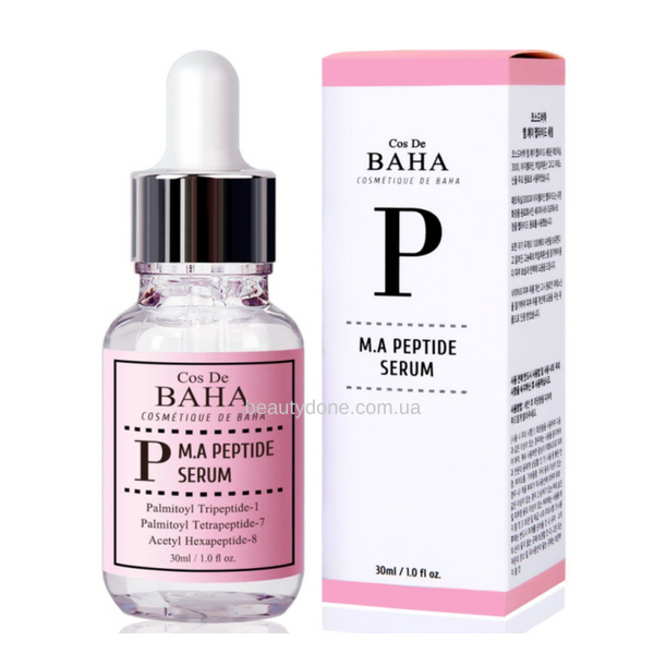 Сыворотка против морщин с пептидами COS DE BAHA P M.A Peptide Serum 30 ml 8080 фото