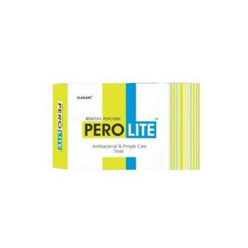 Мило від висипів на тілі з бензоїл пероксидом 2.5% PEROLITE Antibacterial Pimple Care Soap 75gr (benzoyl peroxide) 1320 фото