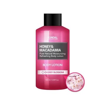 Лосьон для тела Kundal Honey & Macadamia Body Lotion Cherry Blossom 100ml 6798 фото