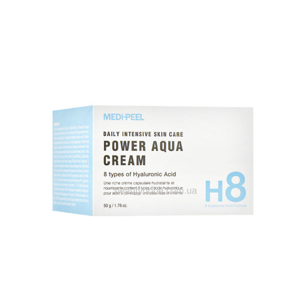Інтенсивно зволожуючий двухфазний крем з пептидними капсулами Medi-Peel Power Aqua Cream 50мл 3093 фото
