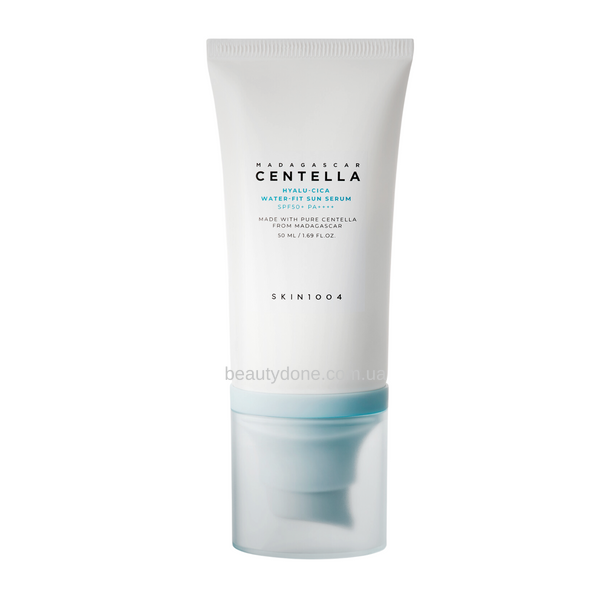 Солнцезащитная сыворотка эссенция SKIN1004 Madagascar Centella Hyalu-Cica Water-Fit Sun Serum SPF50 PA++++ 50ml + 50ml SKIN1004 Madagascar Centella Hyalu-Cica Water-Fit Sun Serum SPF50+ Twin Pack double_1754 фото