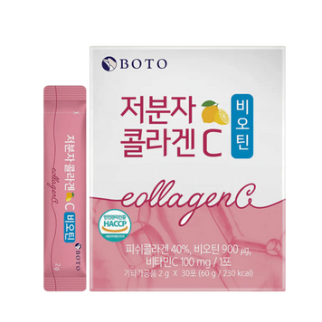 Низькомолекулярний колаген з вітаміном С BOTO Low Molecular Collagen C (1 стік) copy_2358 фото