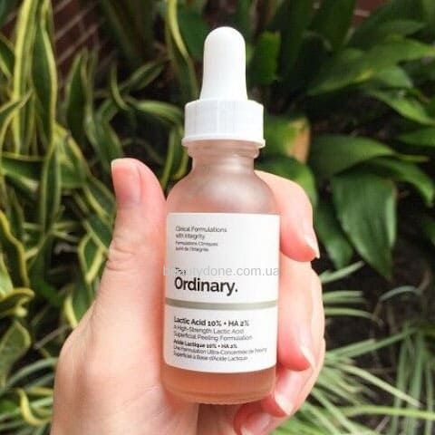 Сыворотка с молочной кислотой THE ORDINARY Lactic Acid 10% + HA 30 ml 2777 фото