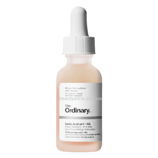 Сироватка з молочною кислотою THE ORDINARY Lactic Acid 10% + HA 30 ml 2777 фото