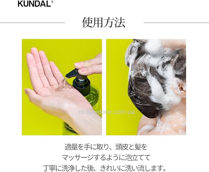 Шампунь проти жирності шкіри голови Kundal All Day Smell Cover Teens Shampoo Lime Basil & Mandarin 400ml 6966 фото