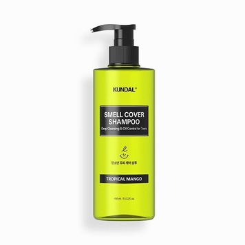 Шампунь проти жирності шкіри голови Kundal All Day Smell Cover Teens Shampoo Tropical Mango 400 ml  6875 фото