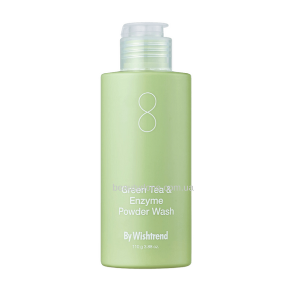 Энзимная пудра с зеленым чаем и папином By Wishtrend Green Tea & Enzyme Powder Wash 110 гр 6780 фото