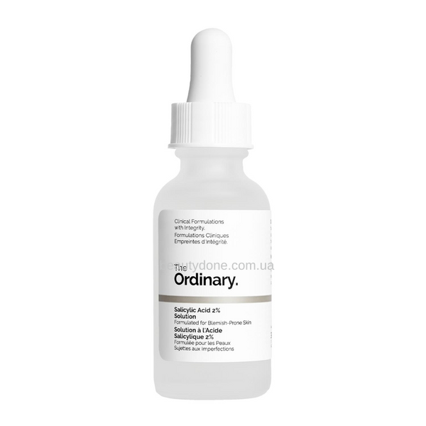 Сироватка з саліциловою кислотою The Ordinary Salicylic Acid 2% Solution 30 ml 3866 фото