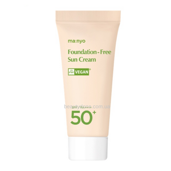 Крем сонцезахисний з тонувальною дією Manyo Foundation-Free Sun Cream 15 ml 3467 фото