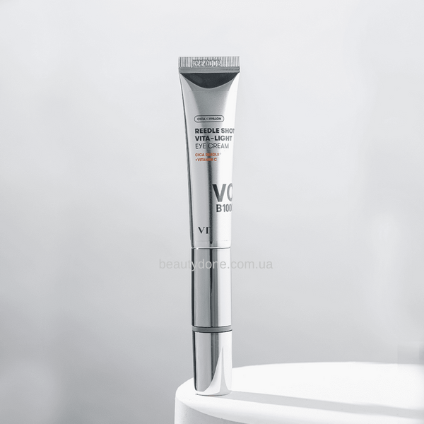 Освітлюючий крем під очі з вітаміном С та зі встроеним вібратором VT Cosmetics Reedle Shot Vita-Light Eye Cream, 15 мл (термін придатності до 22.07.2027) sale_4456 фото