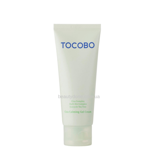 Успокаивающий крем-гель для лица с экстрактом центеллы Tocobo Cica Calming Gel Cream 75 ml 5795 фото