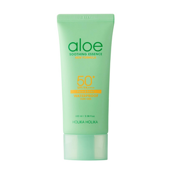 Заспокійливий сонцезахисний крем Holika Holika Aloe Waterproof Sun Cream SPF50/PA++++ - 70ml 5956 фото