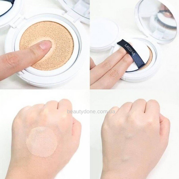 Зволожуючий тональний кушон MISSHA Magic Cushion Moist Up SPF50+ PA+++ 15 gr 23 тон 1541 фото