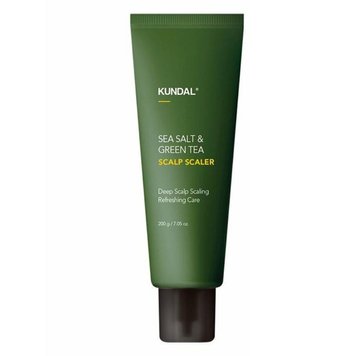 Скраб для кожи головы KUNDAL Sea Salt & Green Tea Scalp Scaler Herb Mint 200g 1215 фото