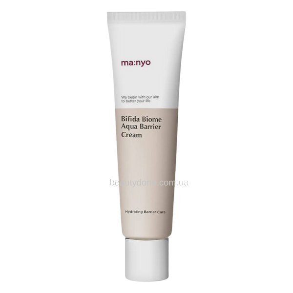 Крем зволожуючий з біфідобактеріями MANYO Bifida Biome Aqua Barrier Cream 80 ml 4406 фото