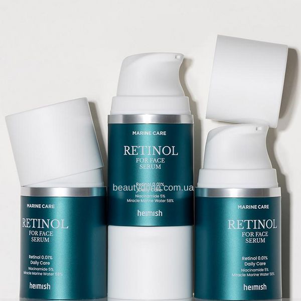 Сыворотка против морщин с ретинолом и ниацинамидом Heimish Marine Care Retinol For Face Serum 50мл 6679 фото