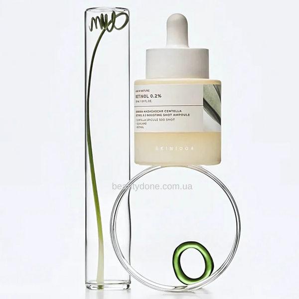 Ампульная бустерная сыворотка с ретинолом 0.2% SKIN1004 Madagascar Centella Retinol 0.2 Boosting Shot 1.5ml/9 ml/30 ml sample7435 фото