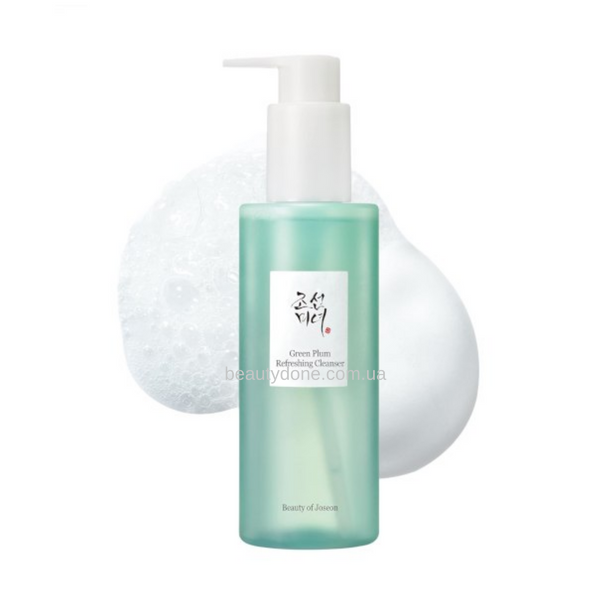 Освіжаючий гель для вмивання з зеленою сливою та бобами мунг Beauty of Joseon Green Plum Refreshing Cleanser, 100 мл _2118 фото