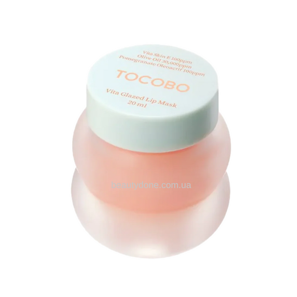 Зволожувальна та регенерувальна маска для губ TOCOBO Vita Glazed Lip Mask 20ml 7477 фото