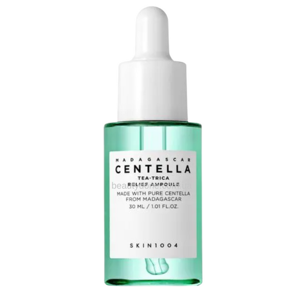 Успокаивающая ампульная сыворотка для проблемной кожи SKIN1004 Madagascar Centella Tea-Trica Relief Ampoule 30 ml 2873 фото