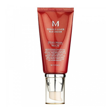 Тональний ВВ крем MISSHA Perfect Cover BB cream SPF 42 PA+++#21 50 ml 6233 фото